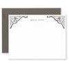 Personalized Scroll Social Stationery
