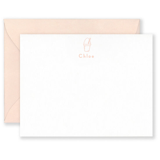 Personalized Snoball Social Stationery