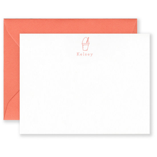 Personalized Snoball Social Stationery