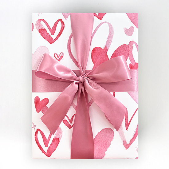 Hearts Wrapping Paper