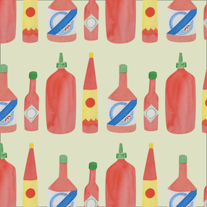 Hot Sauce Wrapping Paper