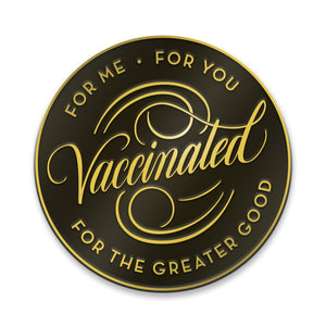 Vaccinated Pin