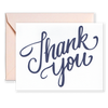 Thank You Script Greeting Card