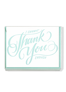 I Cannot Thank You Enough Boxed Set