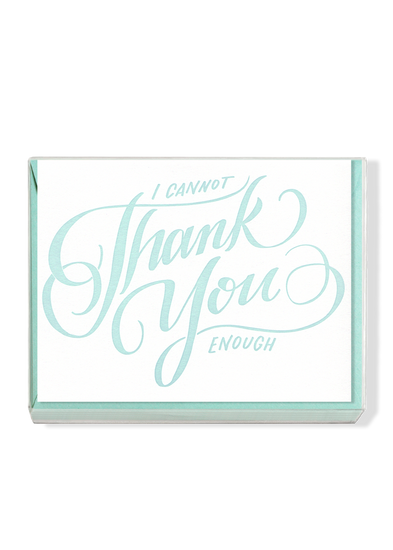 I Cannot Thank You Enough Boxed Set