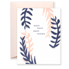 Many Many Many Thanks Greeting Card