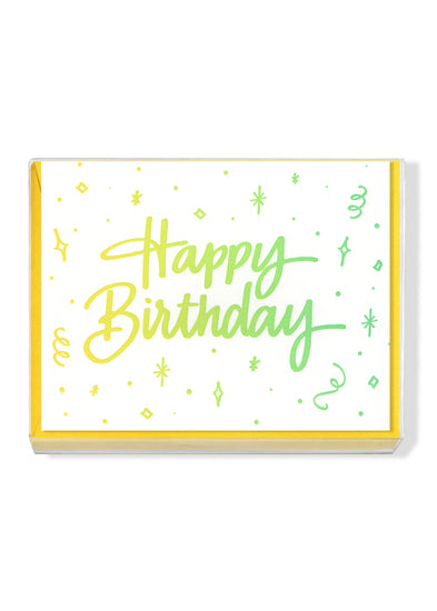 Happy Birthday Ombre Boxed Set