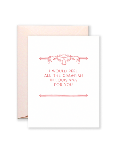 All the Crawfish Greeting Card