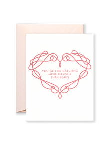 Catching Feelings Greeting Card