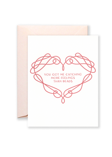 Catching Feelings Greeting Card