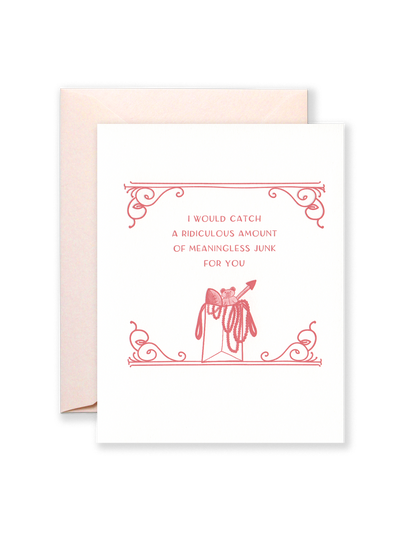 Meaningless Junk Greeting Card