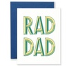 Rad Dad Greeting Card