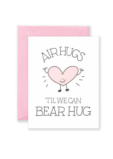 Air Hugs Greeting Card