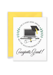 Virtual Grad Greeting Card