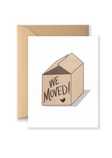 We Moved! Greeting Card