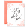 Maid of Honor Greeting Card