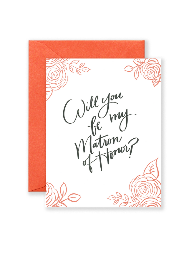 Be my online matron of honor