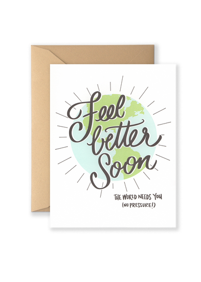 Feel Better Soon Greeting Card