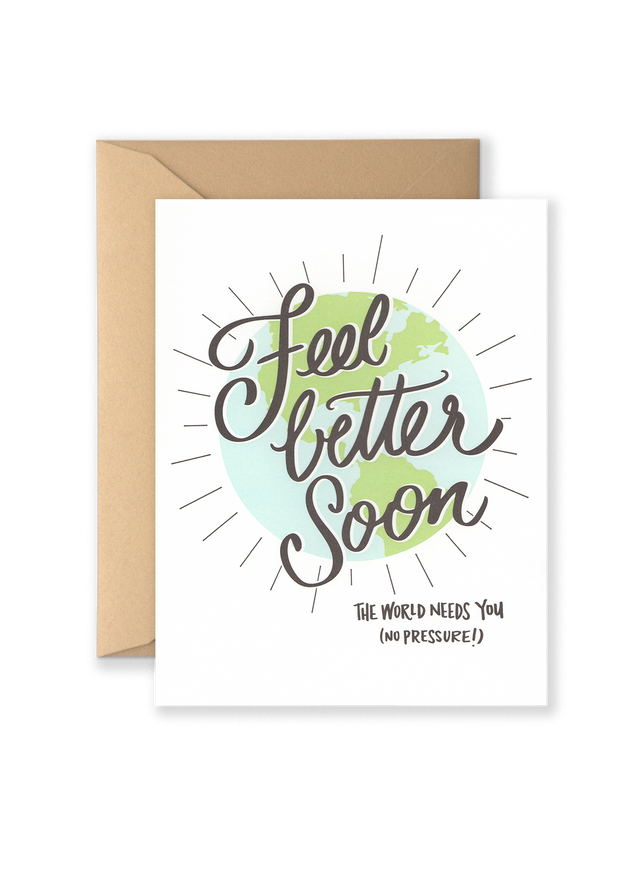 I feel good. I feel great. I feel wonderful. | Greeting Card