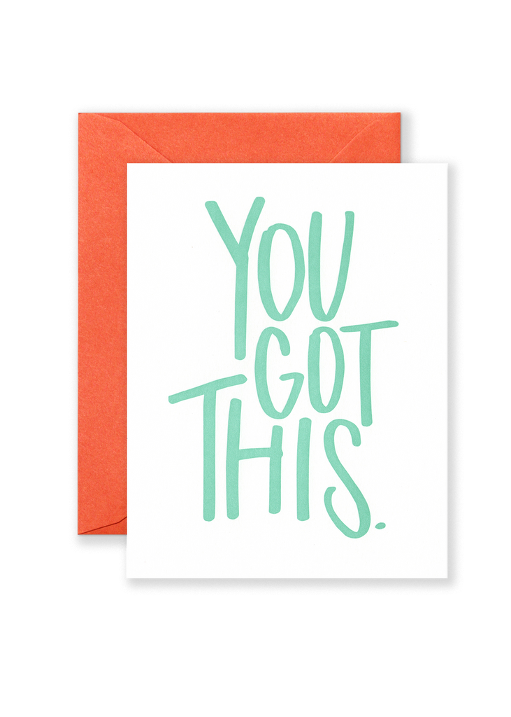 You Got This Greeting Card – Lionheart Prints