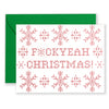 F*ck Yeah Christmas Greeting Card