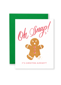 Oh Snap! It's Christmas Greeting Card