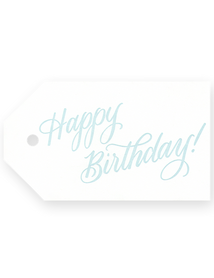 Gift Tags - Happy Birthday