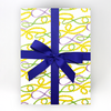 Mardi Gras Beads Wrapping Paper