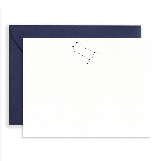 Aquarius Astrology Stationery Set