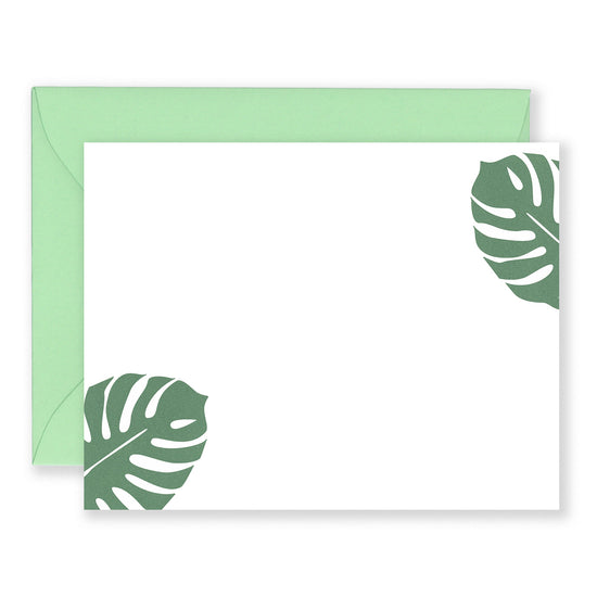 Monstera Stationery Set