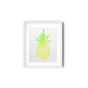 Pineapple Letterpress Art Print