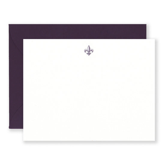 Fleur de Lis Stationery Set