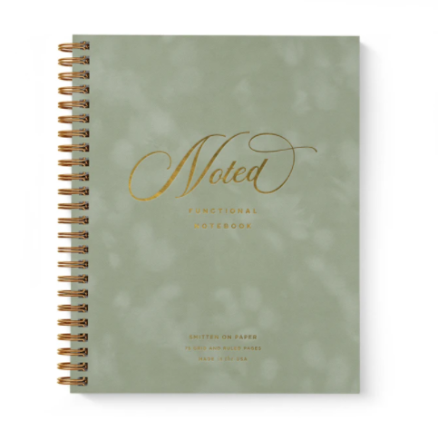 Sage Velvet Notebook