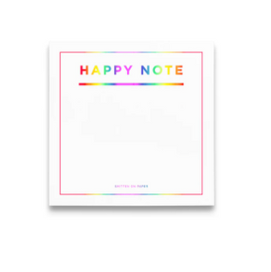 Happy Note Foil Notepad