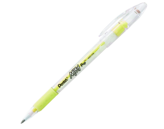 Pentel Milky Pop Gel Pen -- Pastel Yellow