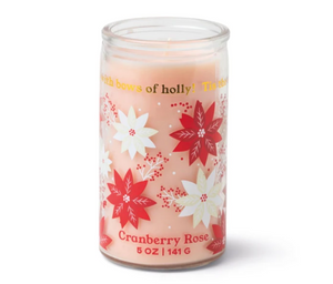 Spark 5 oz Holiday Candle -- Cranberry Rose
