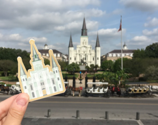 St. Louis Cathedral Sticker