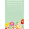 Dogs and Flowers List Pad
