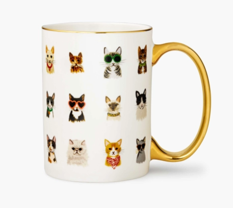 Cool Cats Porcelain Mug