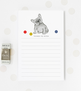Things to Fetch Notepad