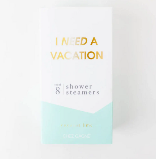 I Need a Vacation Shower Steamers