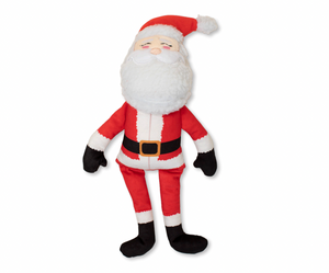 Santa's Back In Town Plush Dog Toy