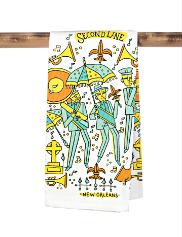 Second Line Kitchen Towel