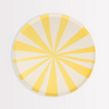 Yellow Stripe Side Plates