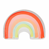 Neon Rainbow Plates