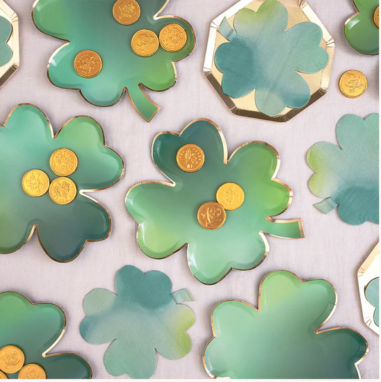 Clover Leaf Plates