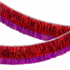 Red & Pink Tinsel Fringe Garland