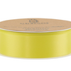 Yellow Double Faced Satin Ribbon