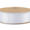 White Double Faced Satin Ribbon
