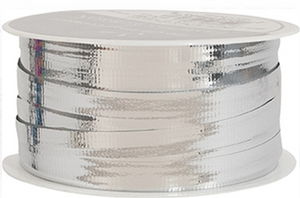 Silver Metallic Curling Ribbon